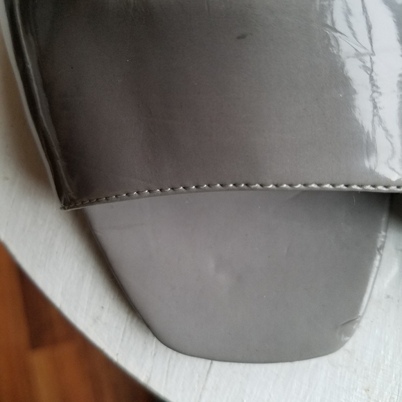 Bandolino Gray ombre Wedge Open Toe sling back BDJAYY Size 10M - Picture 12 of 12